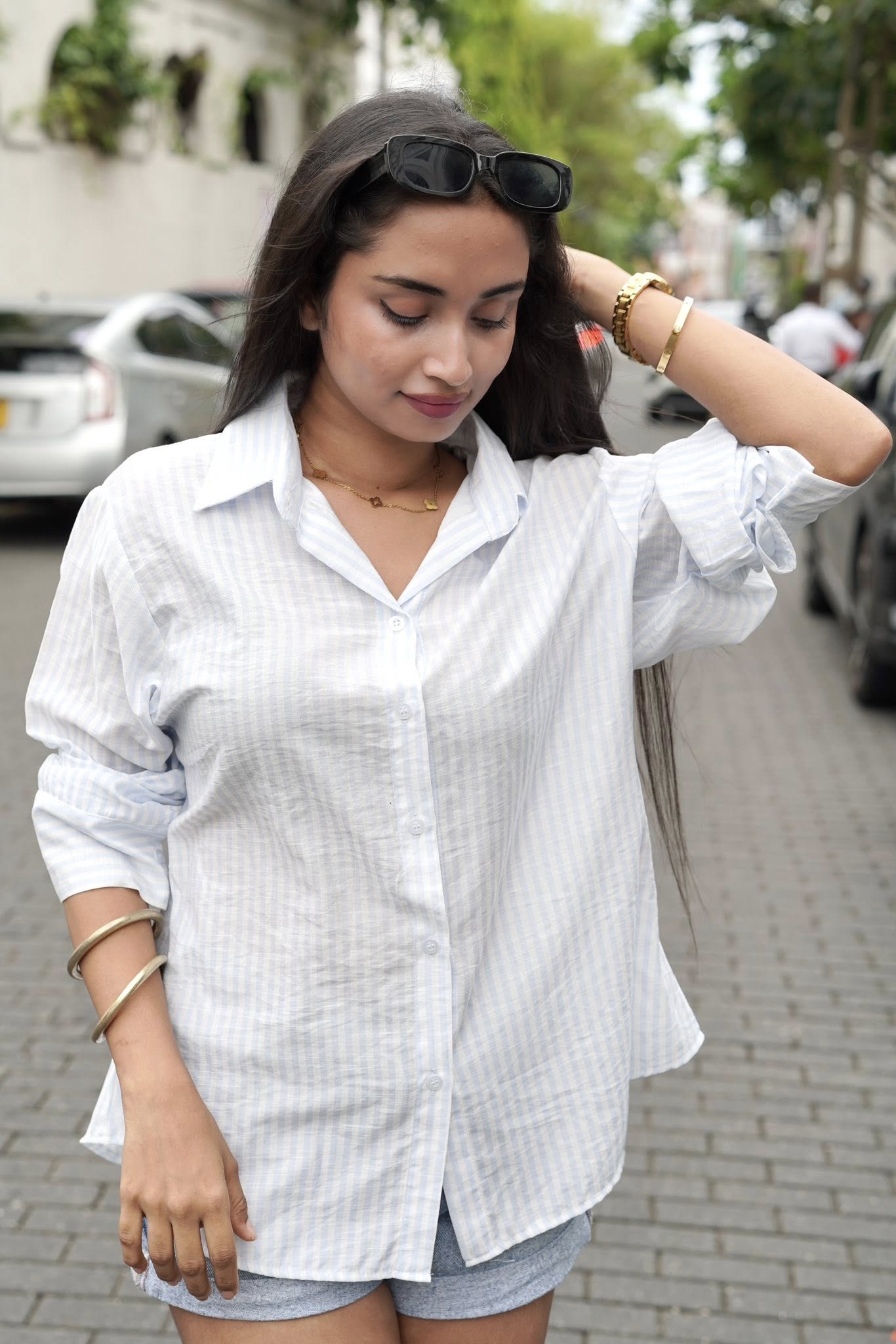 Striped Shirt Free Size