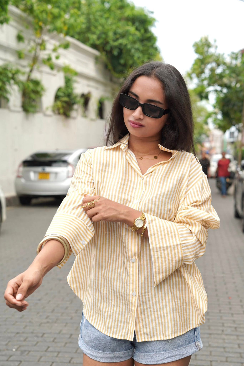 Striped Shirt Free Size
